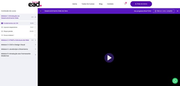 Template Plataforma EAD – Educação Online Personalizável - Image 2