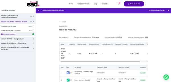 Template Plataforma EAD – Educação Online Personalizável - Image 3